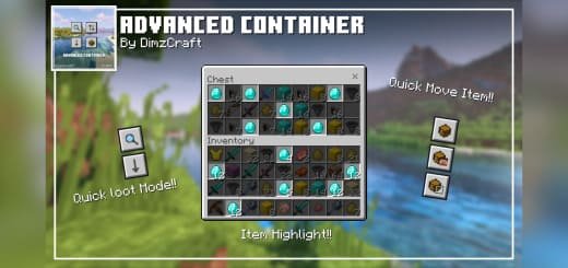 Resource Pack: New inventory buttons [1.21+]