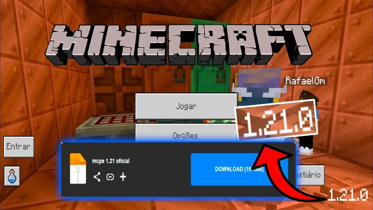 Download Minecraft Bedrock / PE 1.21