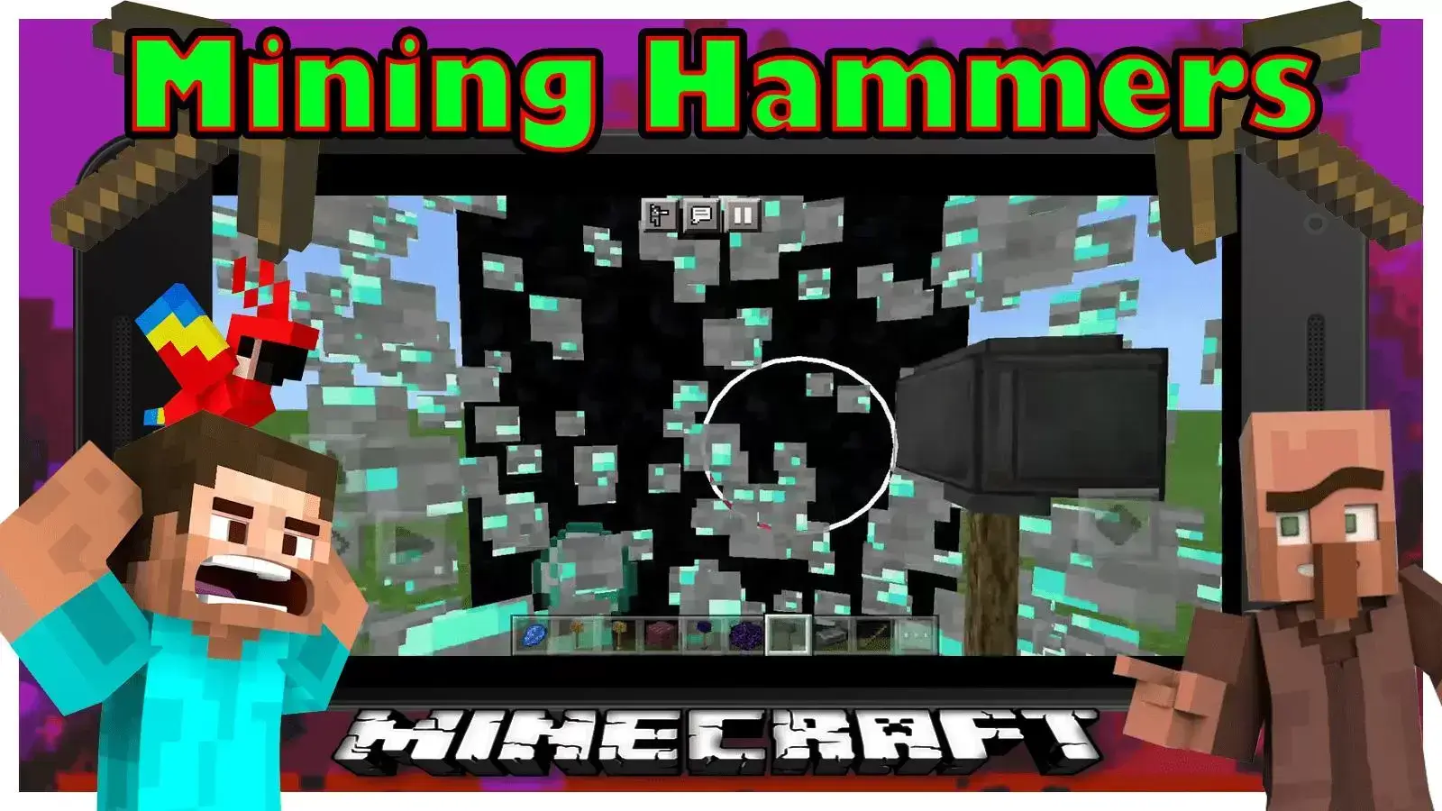Hammer mod for Minecraft