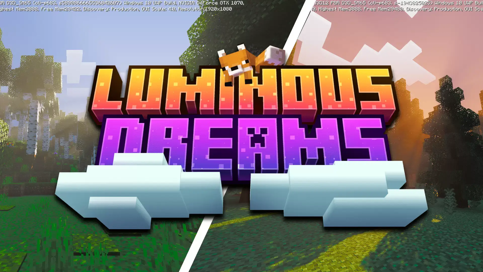 Shaders: Poggy's Luminous Dreams Minecraft PE (Bedrock)