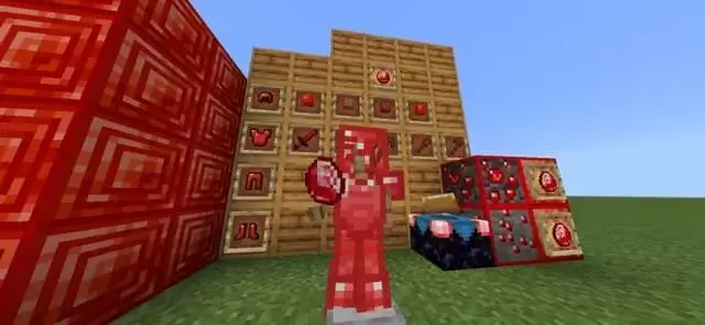 Resource Pack: Rubies instead of diamonds Minecraft PE / Bedrock