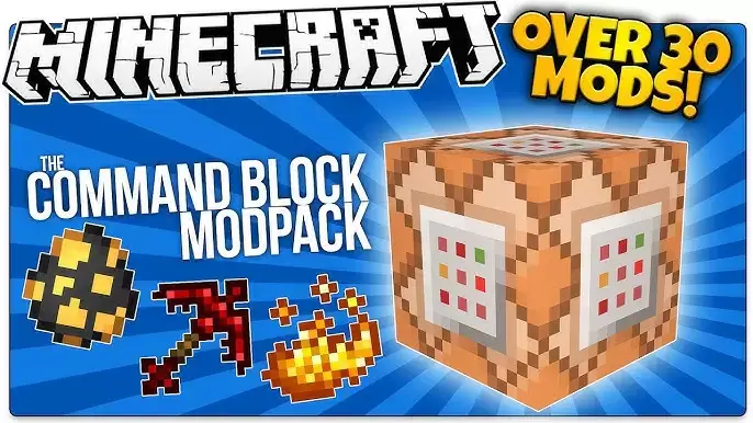 Command Block mod pour Minecraft Minecraft PE (Bedrock)