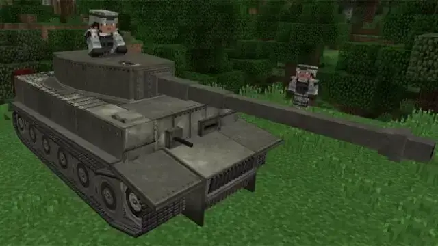Tank mod for Minecraft