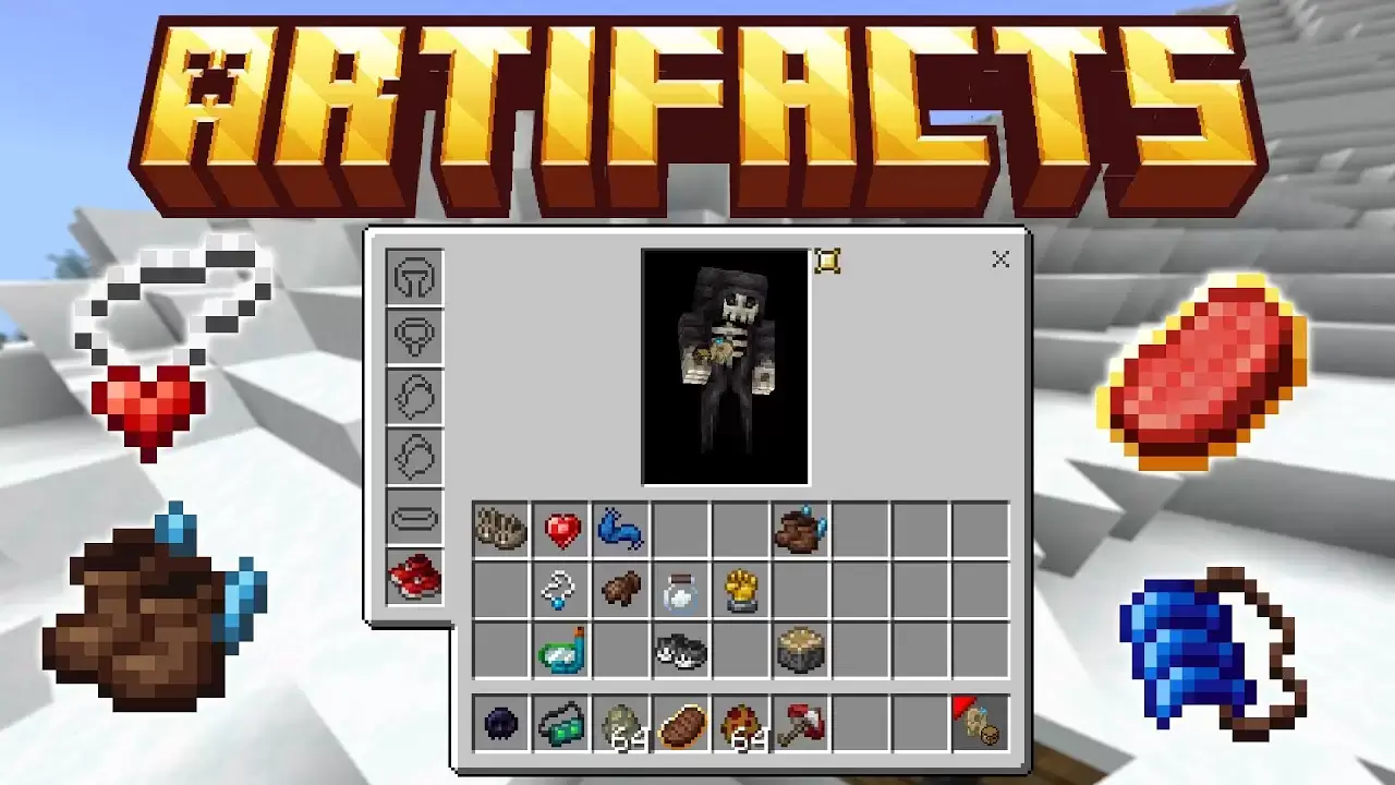 Artifacts mod for Minecraft