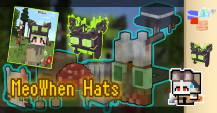 Mod: Hats and backpacks by MeoWhen