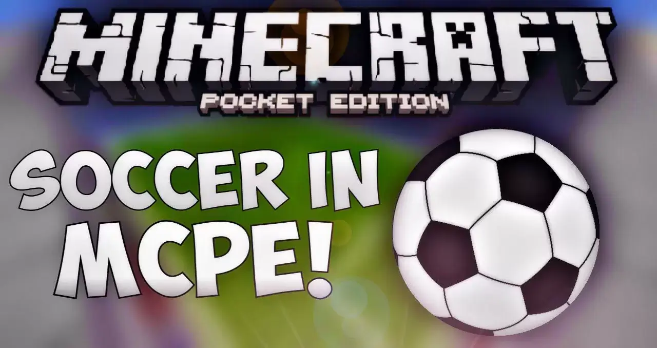 Map: Mini-jeu Football Minecraft PE / Bedrock