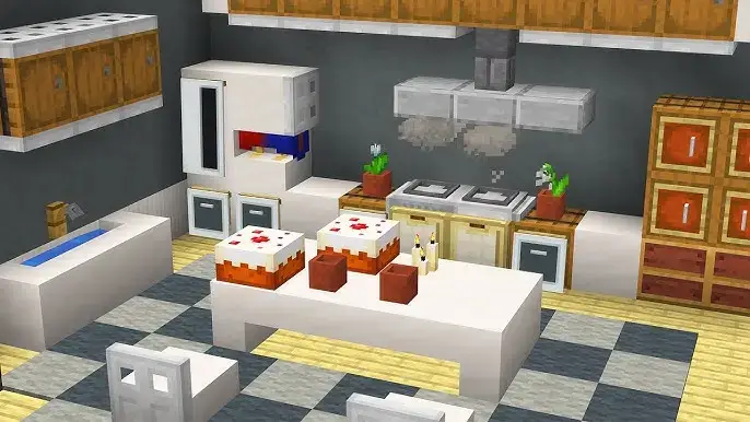 Kitchen mod for Minecraft